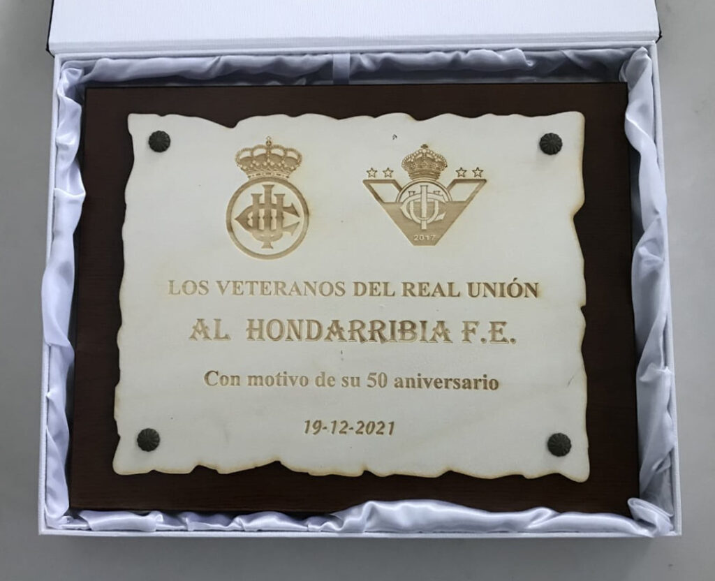 Veteranos Real Sociedad Real Unión Irún 50 Aniversario Hondarribia FE