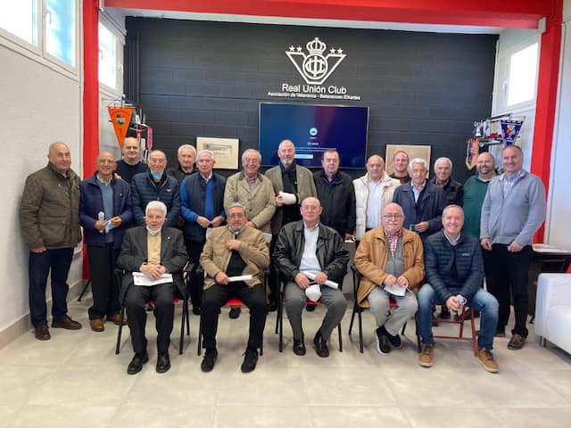 veteranos Real Unión Club Irún 43 reunión anual