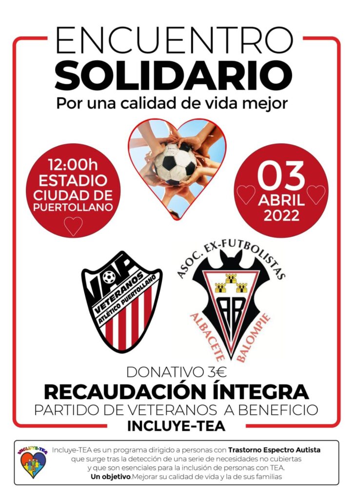 Asociación Exfutbolistas Albacete Balompie Proyecto INCLUYE-TEA