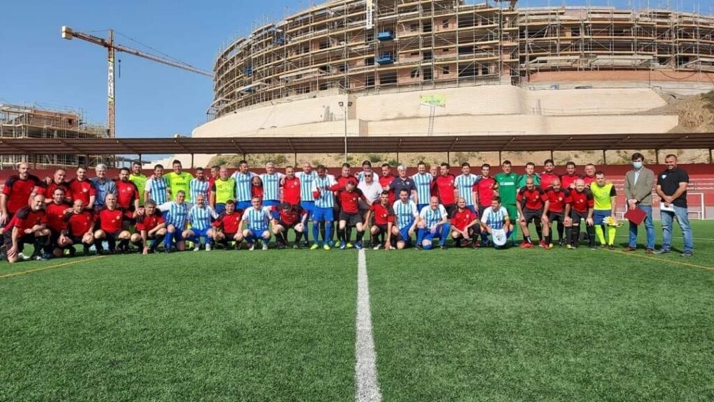 ex-jugadores Málaga CF Torneo beneficio Asociación Rincón Contigo