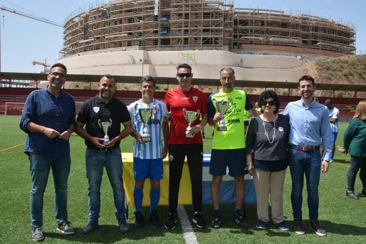 ex-jugadores Málaga CF Torneo beneficio Asociación Rincón Contigo