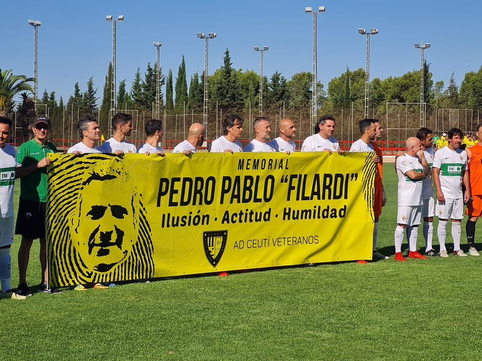 Memorial Pedro Pablo 'Filardi' en Ceutí con Veteranos Elche CF y Real Murcia