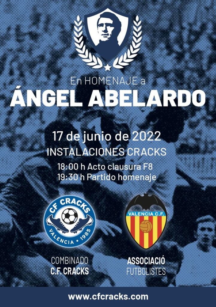 homenaje ANGEL ABELARDO Asociacion futbolistas Valencia CF