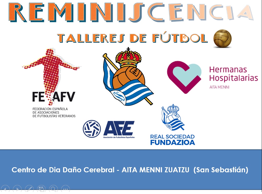 Centro Día Daño Cerebral Aita Menni Zuatzu Taller Fútbol Reminiscencia