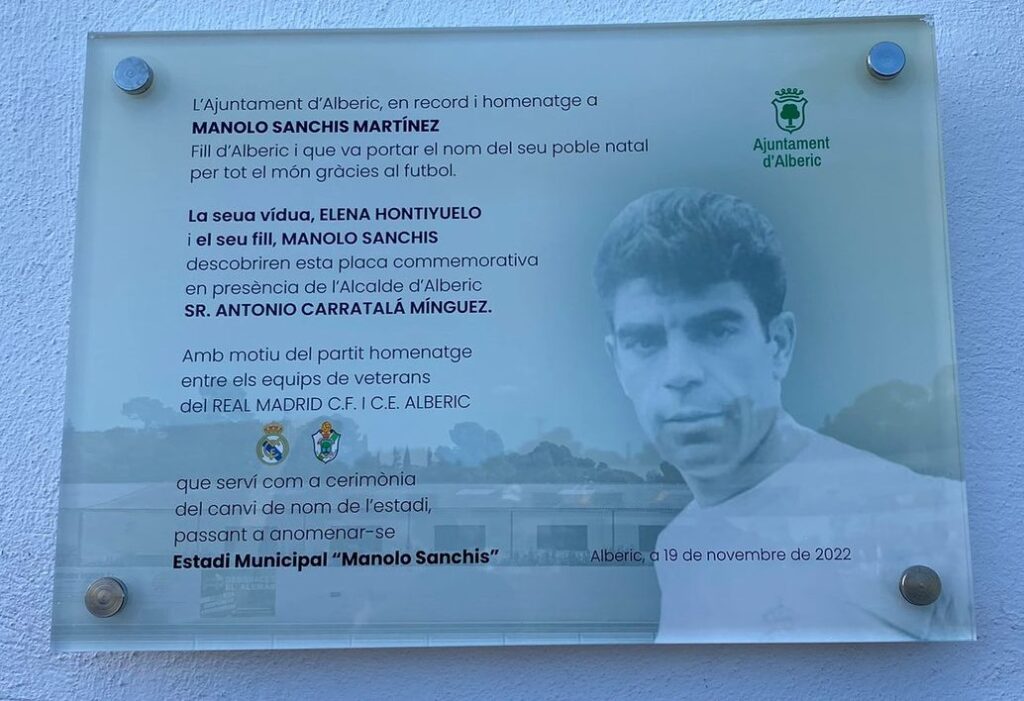 Alberic homenaje Manolo Sanchis