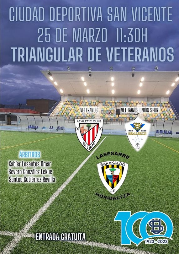 veteranos Athletic Club Barakaldo CF centenario Unión Sport San Vicente