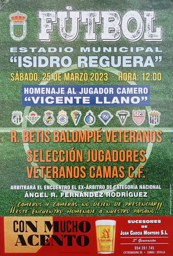 veteranos Real Betis homenaje Vicente Pech Llano