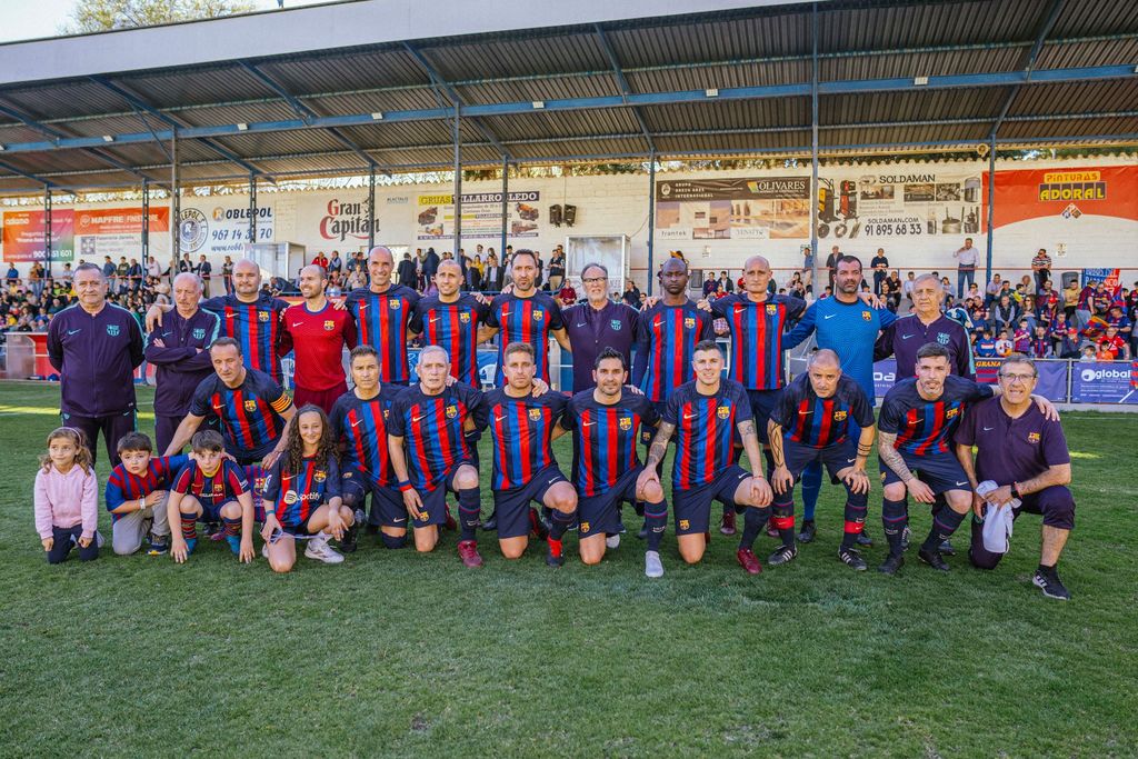 veteranos FC Barcelona Albacete Balompie lucha contra la ELA