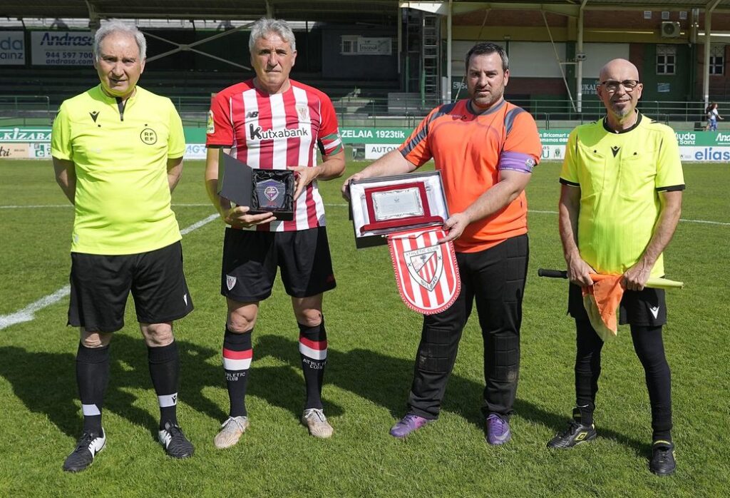 veteranos Athletic Club de Bilbao centenario SD San Pedro