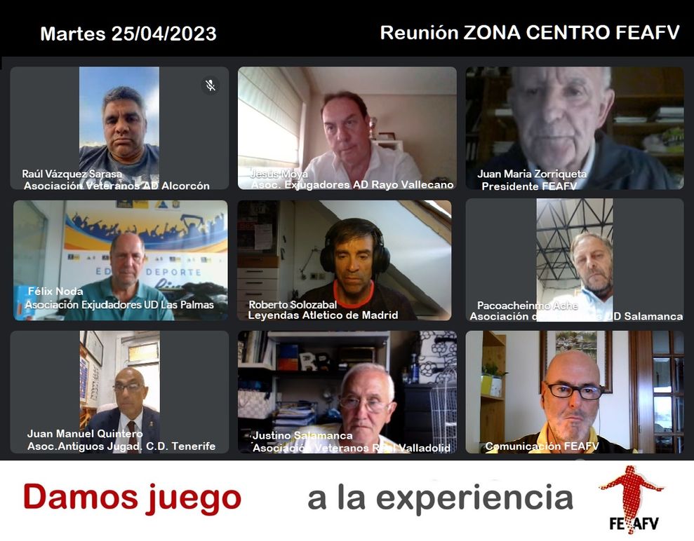 Reunion Telematica Zona Centro FEAFV 2023