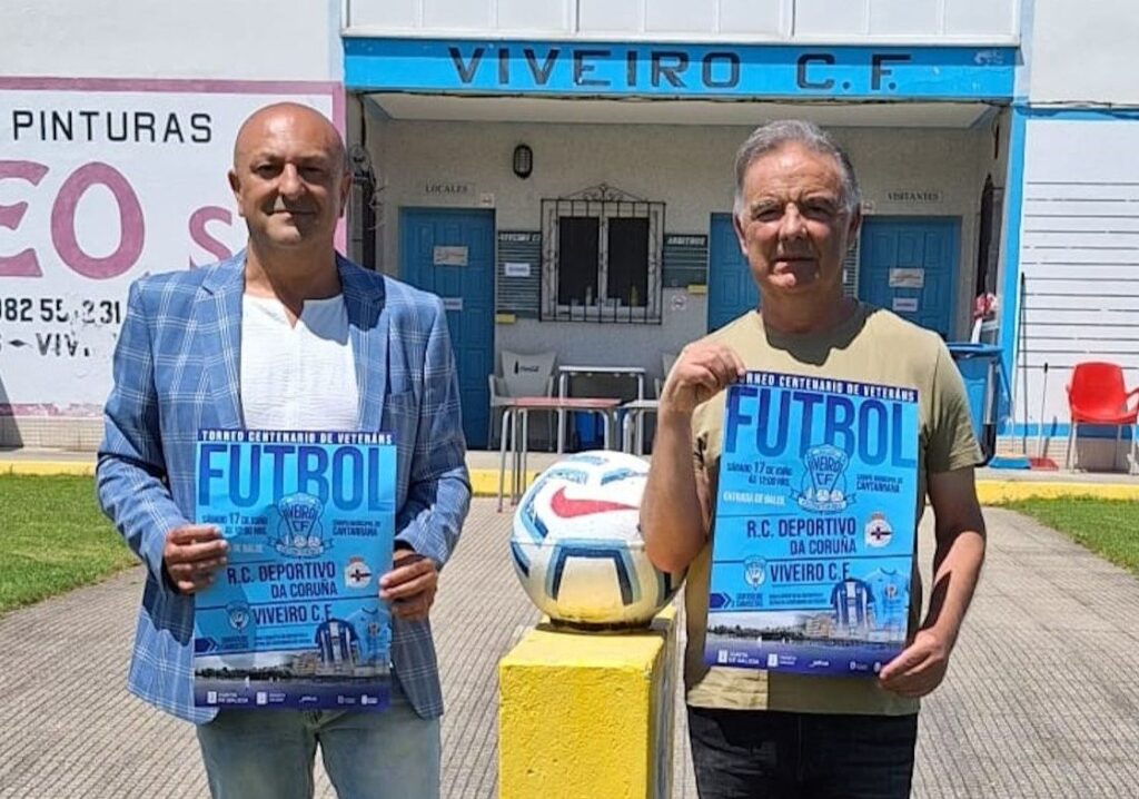 veteranos Deportivo La Coruña centenario Viveiro CF