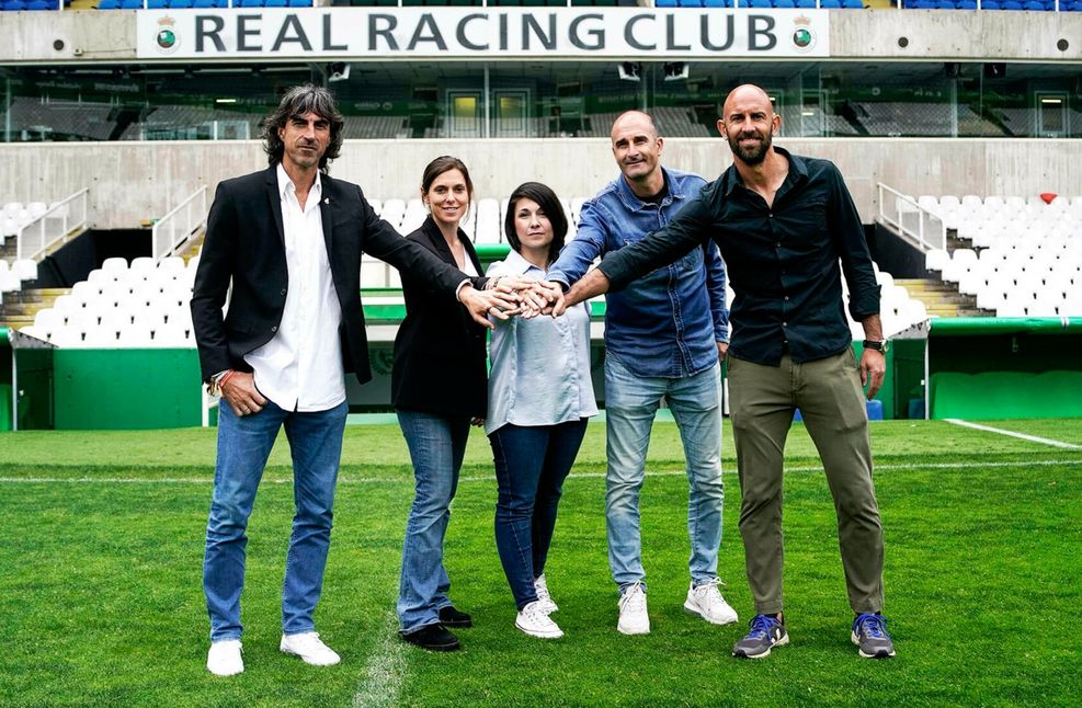 veteranos Racing Santander FC Barcelona Real Madrid El Sardinero causa solidaria