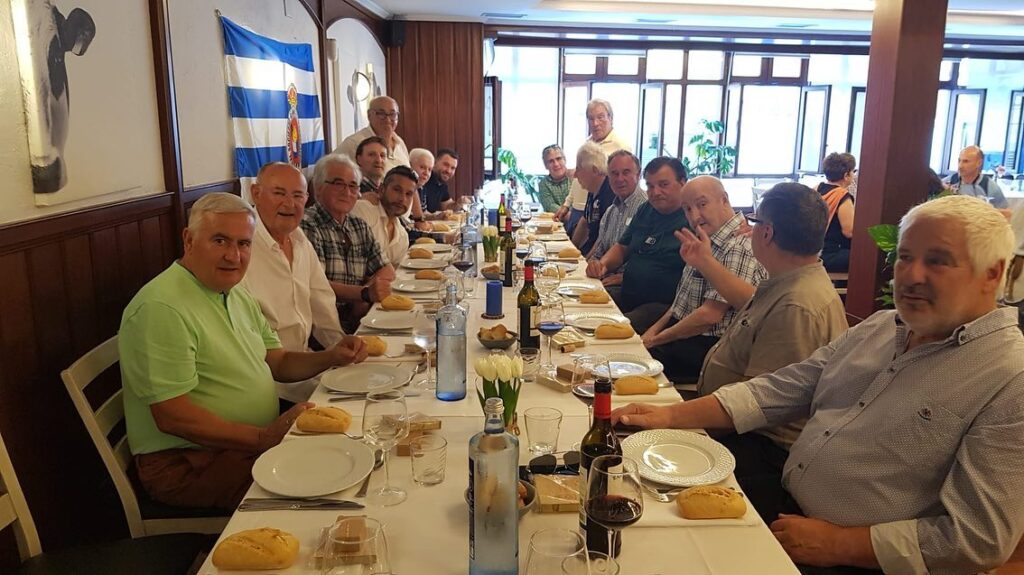 Asociación Veteranos de la RS Gimnástica de Torrelavega tradicional comida anual