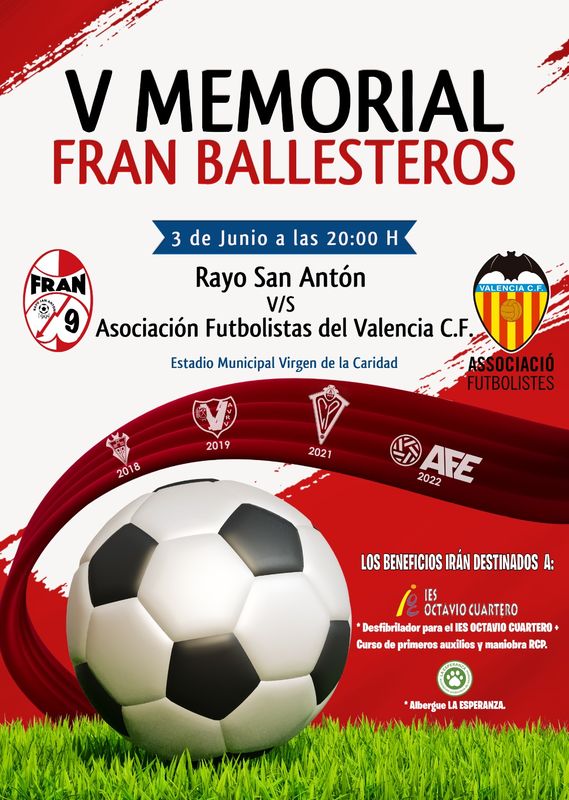 Leyendas Valencia C.F. Memorial Fran Ballesteros