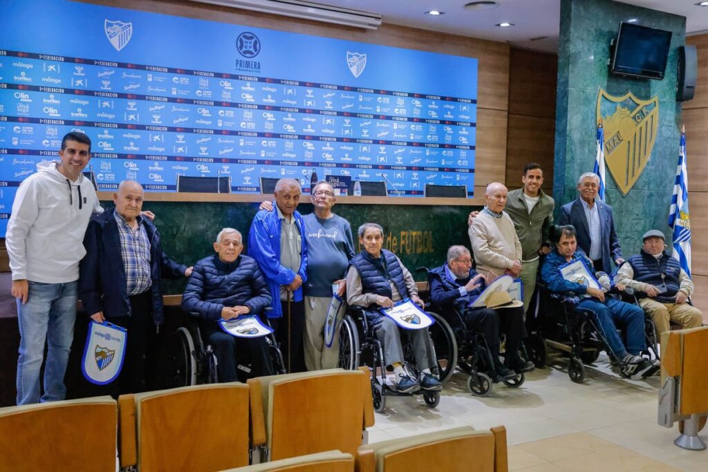 Visita Estadio La Rosaleda TALLER REMINISCENCIA BALLESOL TEATINOS MALAGA