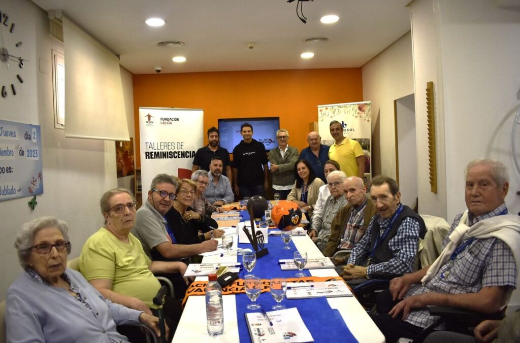 Taller Futbol y Reminiscencia Veteranos Valencia CF
