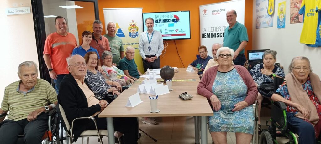 Taller Futbol y Reminiscencia Veteranos UD Las Palmas