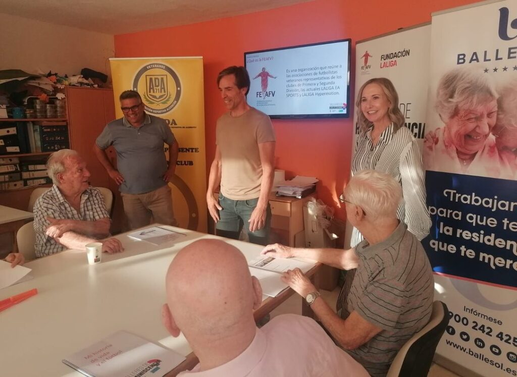 Taller Futbol y Reminiscencia Veteranos AD Alcorcón