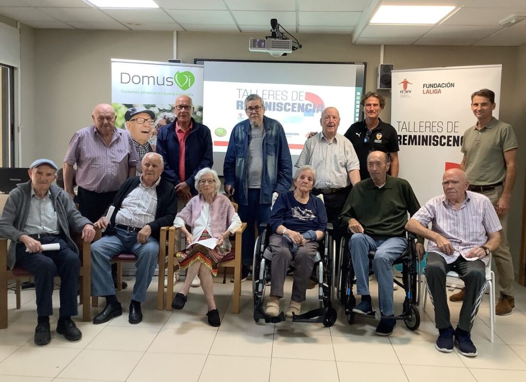 Taller Futbol y Reminiscencia Veteranos Valencia CF