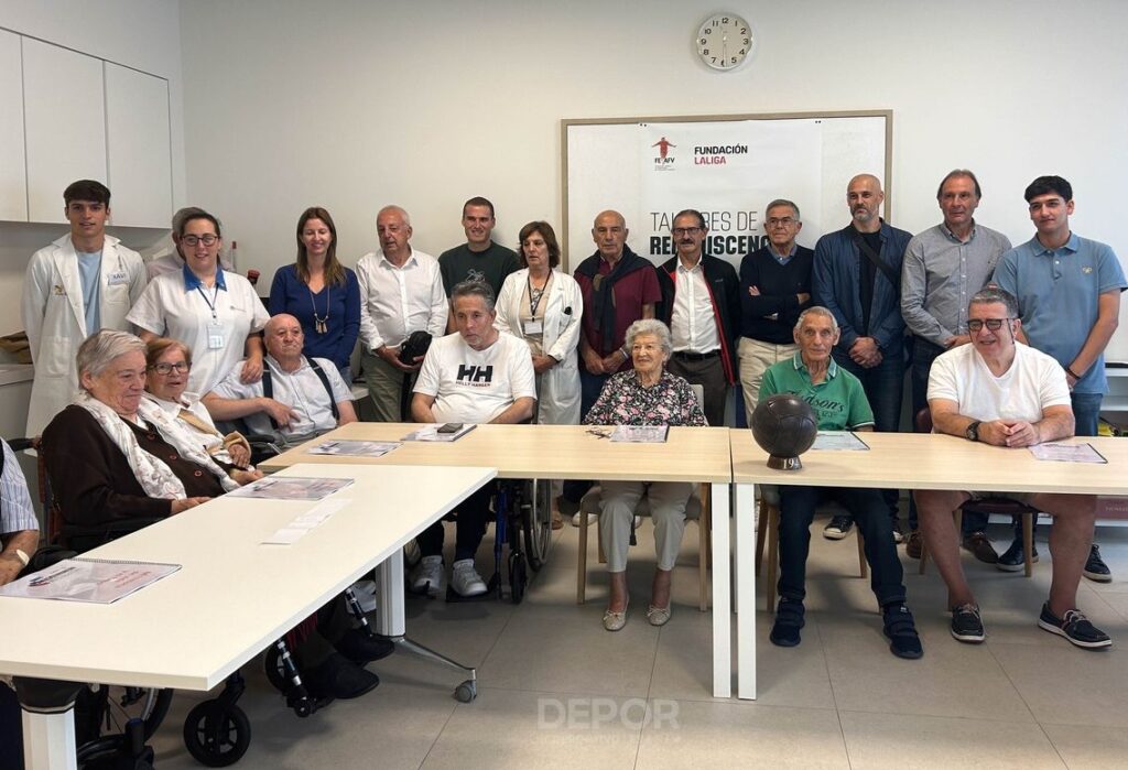 Taller Futbol y Reminiscencia Veteranos RC Deportivo de la Coruña