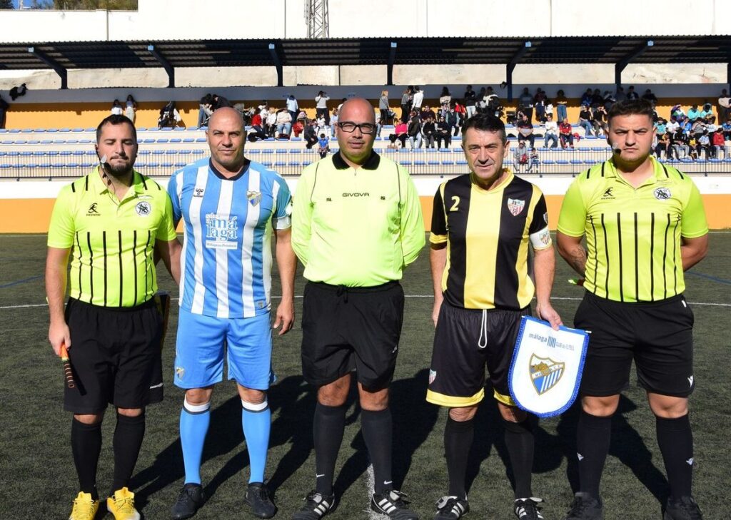 veteranos Málaga CF homenaje Gonzalo Bueno Núñez Almogia