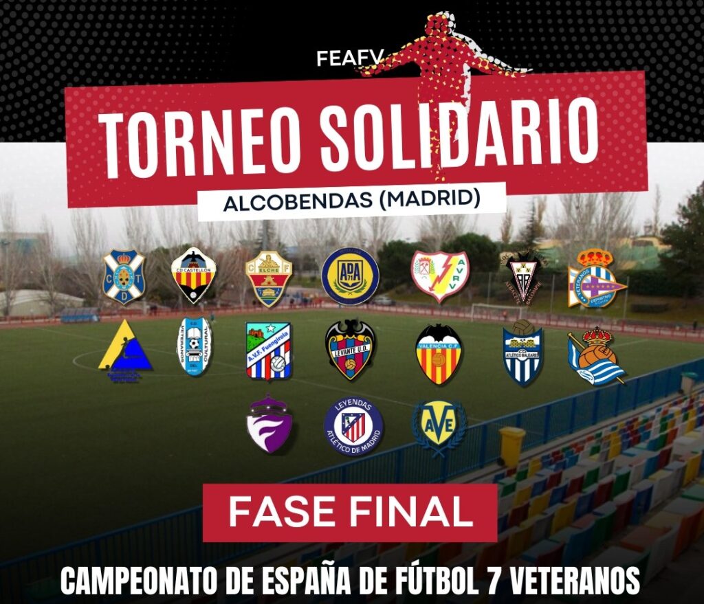 Cartel Torneo Solidario FEAFV Temporada 24/25