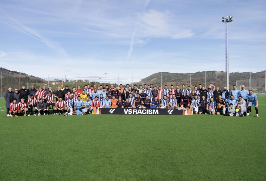 El Trofeo Internacional Leyendas del Fútbol contra el Racismo y la Discriminación reunió a los veteranos de la SD Eibar, Athletic, Real Sociedad y FC ONU