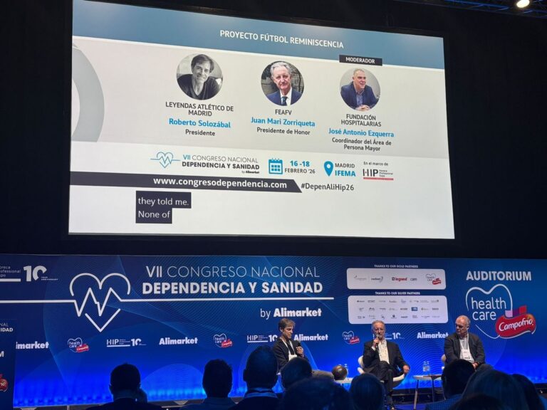 Espectacular ponencia de los Talleres de Reminiscencia en el «VII Congreso Nacional Dependencia y Sanidad» organizado por Alimarket