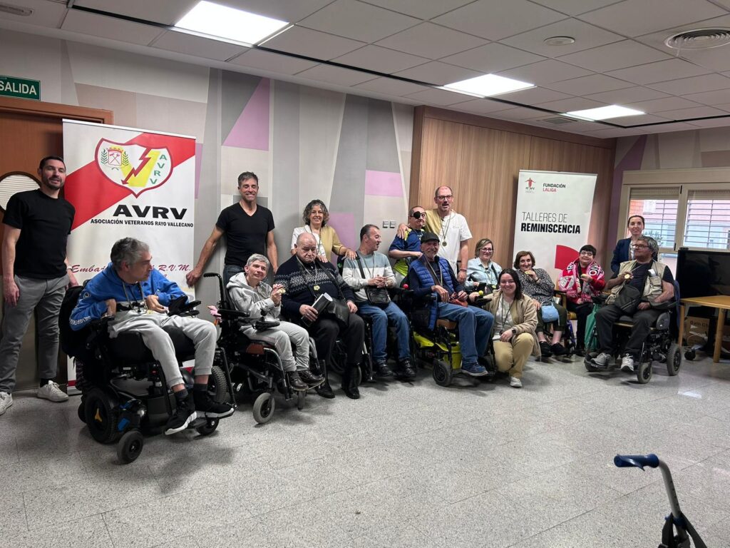 En marcha 20 nuevos ‘Talleres de Reminiscencia a través del fútbol’, desarrollados por FEAFV y FUNDACIÓN LALIGA